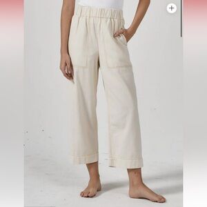 Thrills Cream Wide-Leg Pants